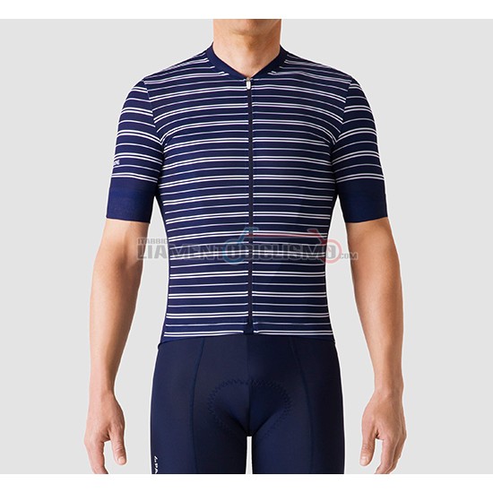 Abbigliamento Ciclismo La Passione Manica Corta 2019 Stripe Blu